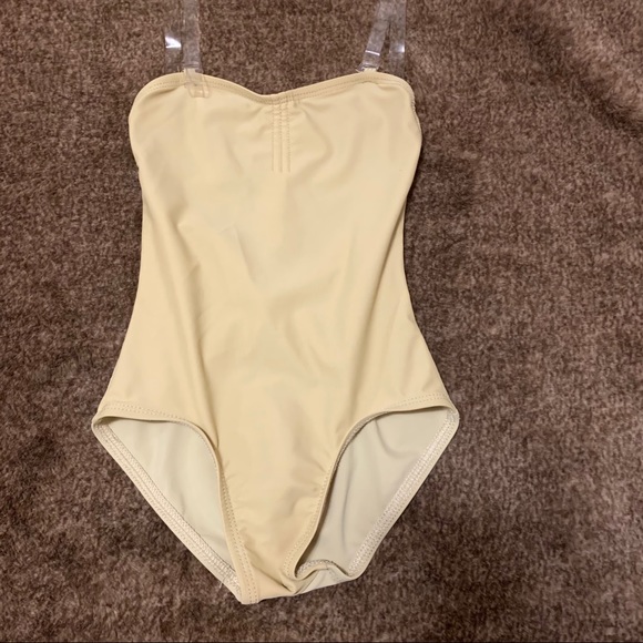 Natalie Dancewear Other - Natalie Dancewear child leotard liner light nude